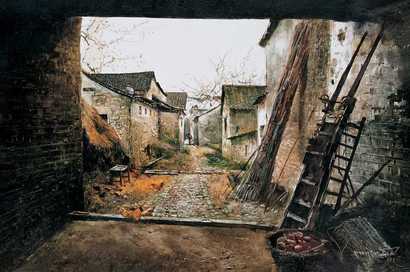 王元鼎 2005年作 农舍